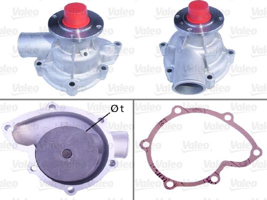 Valeo 506249 - Water Pump www.autospares.lv