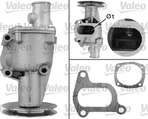 Valeo 506268 - Ūdenssūknis www.autospares.lv