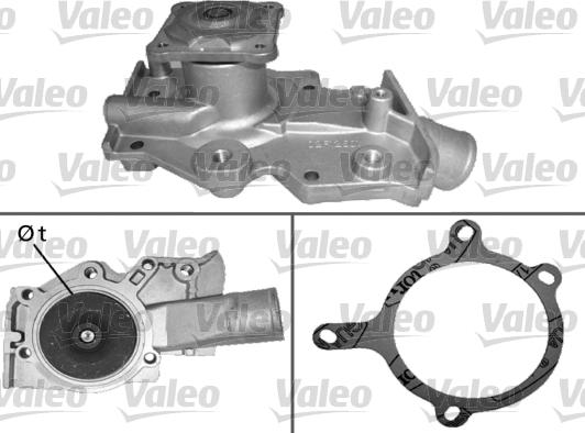 Valeo 506283 - Ūdenssūknis www.autospares.lv