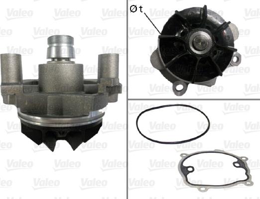 Valeo 506709 - Ūdenssūknis autospares.lv