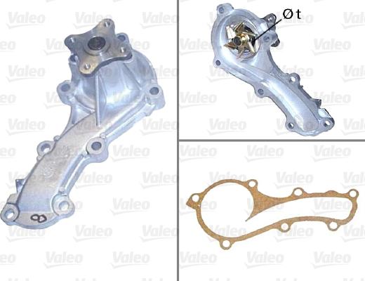 Valeo 506705 - Ūdenssūknis www.autospares.lv