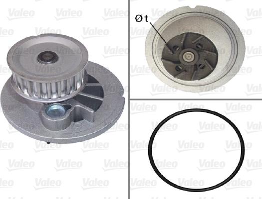 Valeo 506703 - Water Pump www.autospares.lv