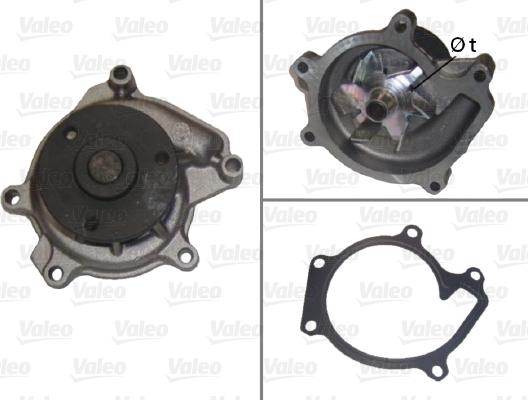 Valeo 506707 - Ūdenssūknis www.autospares.lv