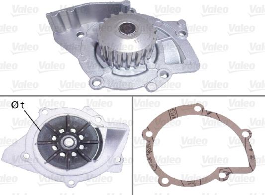 Valeo 506719 - Water Pump www.autospares.lv