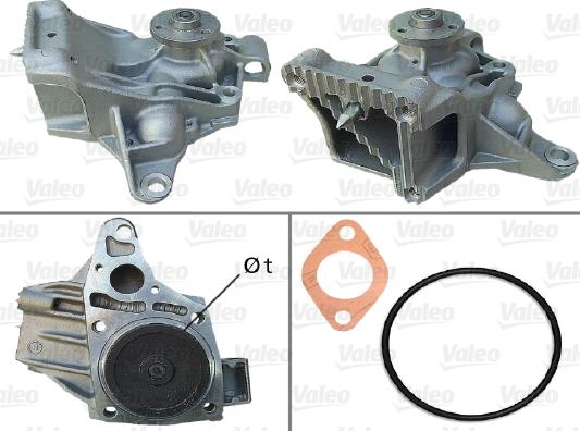 Valeo 506784 - Ūdenssūknis www.autospares.lv