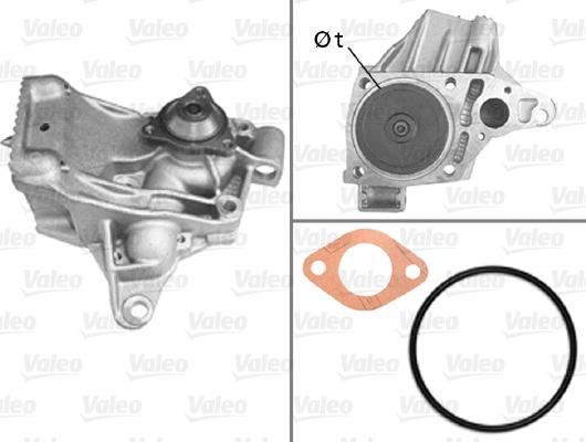 Valeo 506783 - Ūdenssūknis autospares.lv