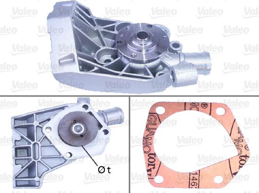 Valeo 506730 - Ūdenssūknis www.autospares.lv