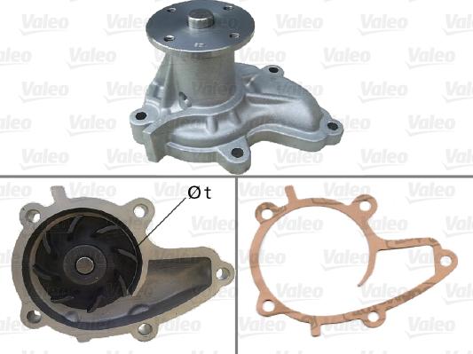 Valeo 506737 - Ūdenssūknis www.autospares.lv