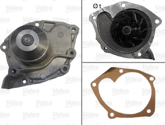 Valeo 506725 - Ūdenssūknis www.autospares.lv