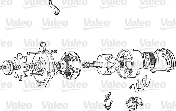 Valeo 516013A - Alternator www.autospares.lv