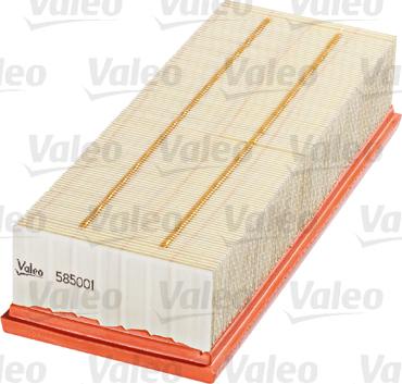 Valeo 585001 - Gaisa filtrs www.autospares.lv