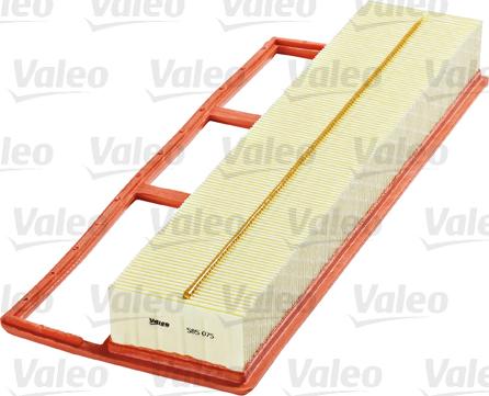 Valeo 585075 - Воздушный фильтр, двигатель www.autospares.lv