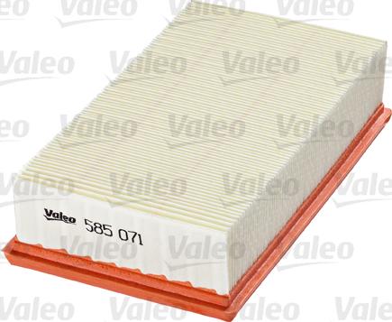 Valeo 585071 - Gaisa filtrs www.autospares.lv