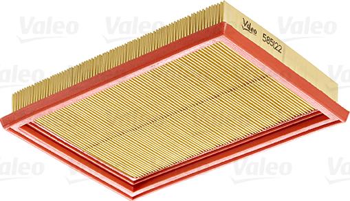 Valeo 585122 - Gaisa filtrs www.autospares.lv