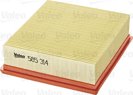 Valeo 585314 - Gaisa filtrs www.autospares.lv