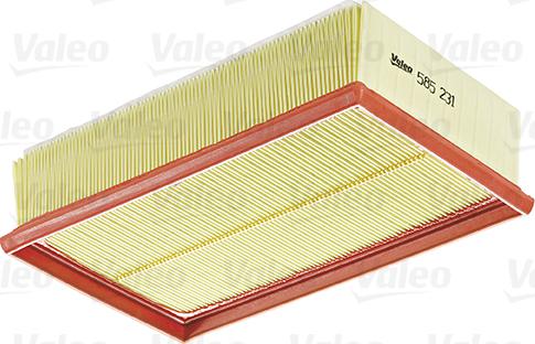 Valeo 585231 - Gaisa filtrs www.autospares.lv