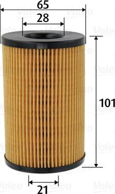 Valeo 586590 - Oil Filter www.autospares.lv