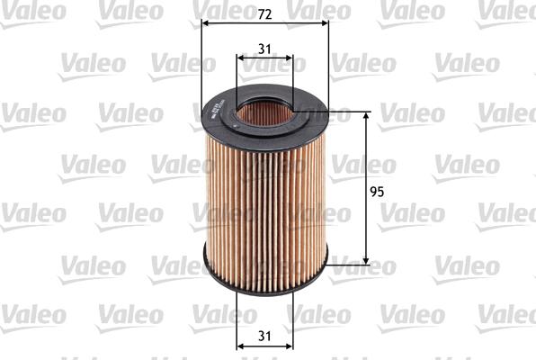 Valeo 586548 - Eļļas filtrs www.autospares.lv