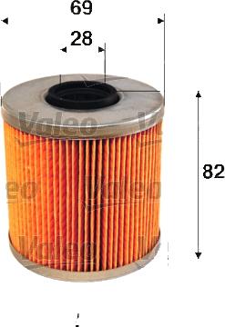 Valeo 586559 - Eļļas filtrs www.autospares.lv