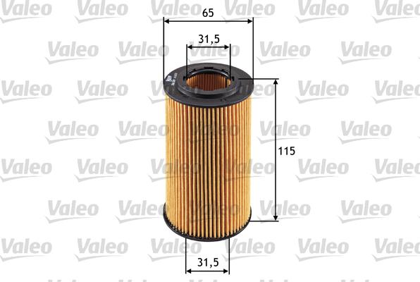 Valeo 586550 - Oil Filter www.autospares.lv