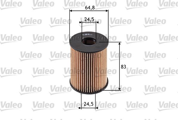 Valeo 586516 - Масляный фильтр www.autospares.lv