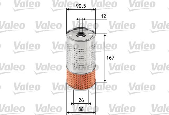 Valeo 586518 - Eļļas filtrs www.autospares.lv