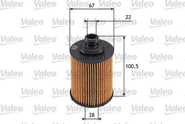 Valeo 586530 - Масляный фильтр www.autospares.lv