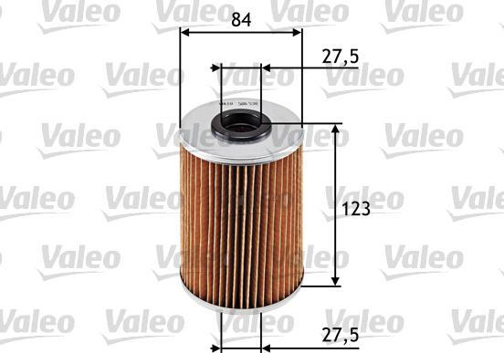 Valeo 586538 - Eļļas filtrs www.autospares.lv