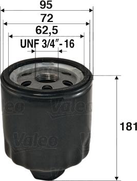 Valeo 586056 - Oil Filter www.autospares.lv