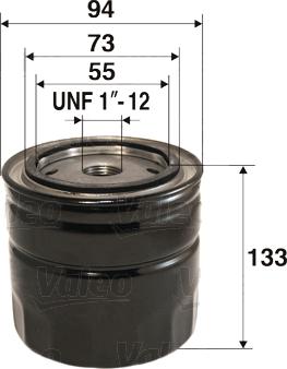 Valeo 586057 - Oil Filter www.autospares.lv