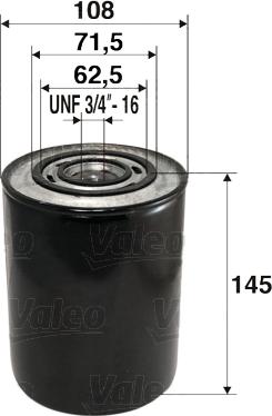 Valeo 586014 - Eļļas filtrs autospares.lv