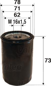 Valeo 586034 - Oil Filter www.autospares.lv