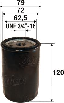 Valeo 586029 - Oil Filter www.autospares.lv