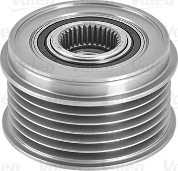 Valeo 588121 - Pulley, alternator, freewheel clutch www.autospares.lv