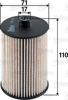 Valeo 587926 - Fuel filter www.autospares.lv