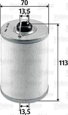 Valeo 587920 - Eļļas filtrs www.autospares.lv