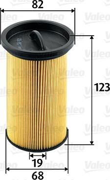 Valeo 587921 - Degvielas filtrs www.autospares.lv