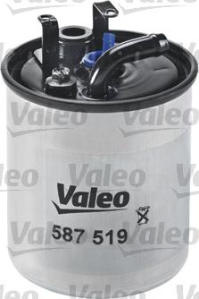 Valeo 587519 - Degvielas filtrs www.autospares.lv