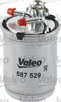 Valeo 587529 - Degvielas filtrs www.autospares.lv