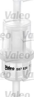 Valeo 587524 - Degvielas filtrs www.autospares.lv