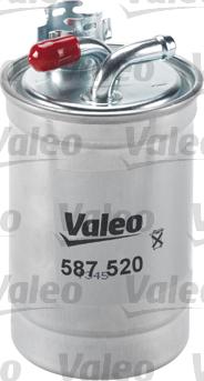 Valeo 587520 - Degvielas filtrs www.autospares.lv