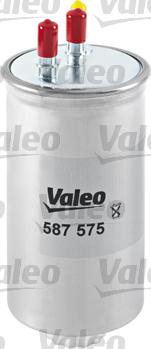 Valeo 587575 - Degvielas filtrs www.autospares.lv