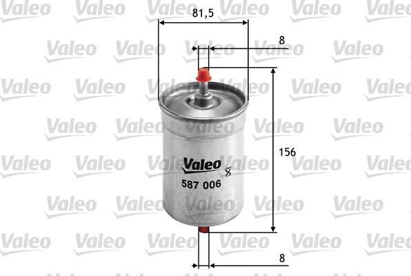 Valeo 587006 - Oil Filter www.autospares.lv