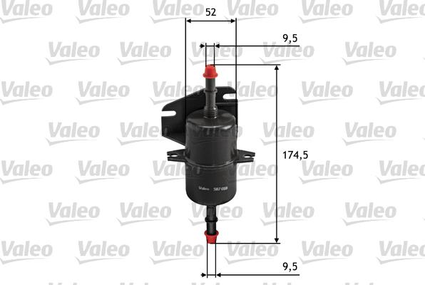 Valeo 587018 - Fuel filter www.autospares.lv