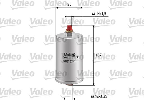 Valeo 587205 - Oil Filter www.autospares.lv