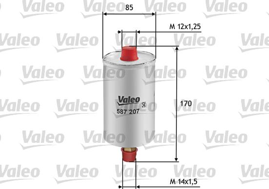 Valeo 587207 - Oil Filter www.autospares.lv