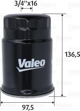 Valeo 587758 - Degvielas filtrs autospares.lv