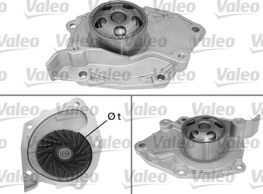 Valeo 526010 - Water Pump www.autospares.lv