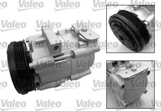 Valeo 699548 - Kompresors, Gaisa kond. sistēma www.autospares.lv