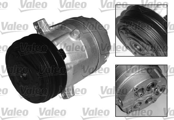 Valeo 699574 - Kompresors, Gaisa kond. sistēma www.autospares.lv